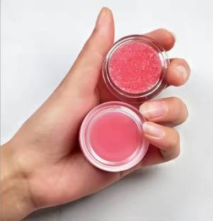 GABBU Lip Perfect Duo Balm & Scrub with Coffee Extract Beetroot