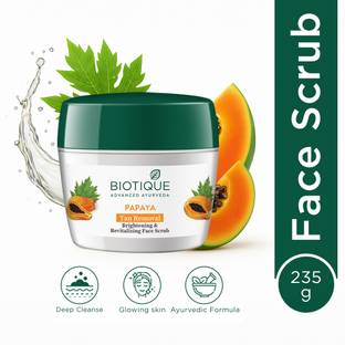 BIOTIQUE Bio Papaya Revitalizing Tan-Removal Scrub 235Gm Scrub