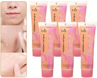 Yash Herbal Face And Body Cleansing Scrub Gel For Women & Men | Tanning Removing Scrub Gel Scrub