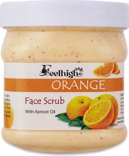 feelhigh cosmetics orange face scrub with apricot oil Scrub