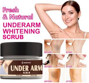 Rosevely Underarm Darkness Removal Whitening scrub1 Scrub