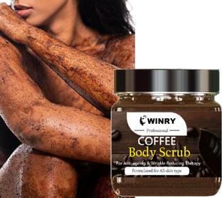 winry Coffee body scrub womens for all skin type Scrub