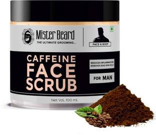 Mister Beard Face Scrub |Glowing skin, pollution, blackheads, acne & impurities Scrub