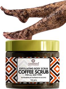 Samisha Body & Face Scrub for Tan Removal & Exfoliation Scrub