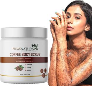7 Days Naked Raw Coffee Body  Scrub
