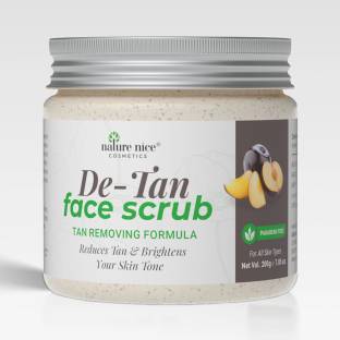 Nature Nice De-Tan Face Scrub With Black Plum & Grape Scrub