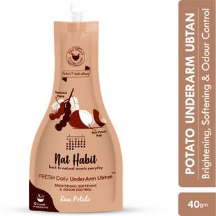 Nat Habit Underarm Darkness Removal Cream Scrub, Whitening, Odour Control-Raw�Potato Scrub