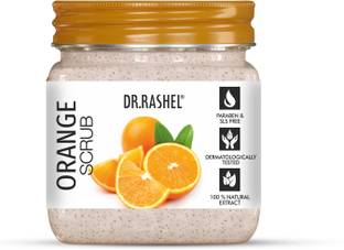 DR.RASHEL Orange Scrub For Face & Body with Orange Extracts | Energizing & Exfoliating Scrub