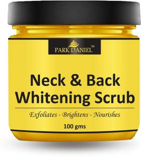 PARK DANIEL Neck & Back Whitening Scrub for Dead Skin Removal Pack of 1 of 100 Grams Scrub