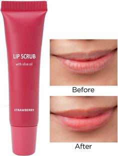 Latixmat Lip Scrub for Chapped Lips Women & Men 85% Reduction in Dark Lips Scrub