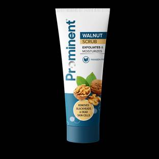 Prominent Walnut Face Scrub, Removes Blackheads & Dead Skin Cells - Scrub