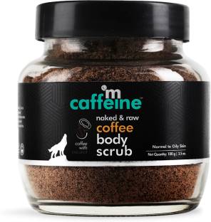 mCaffeine Exfoliating Coffee body scrub for Men & Women | Tan Removal Scrub