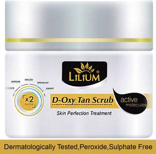 LILIUM D Tan | Exfoliating De Tanning Removal | Decrease UV Damages Scrub
