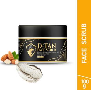 NX ROYAL D-Tan Face Scrub|Tan Removal Skin Brightening Face Scrub|All Skin Types Scrub