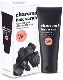 W2 Charcoal Face Scrub For Complete Face Protection Scrub