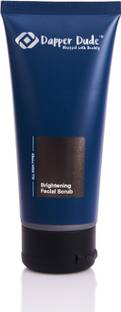 Dapper Dude Brightening Exfoliating Face Scrub For Men | Face Scrub For All Skin Types Scrub
