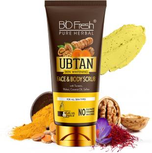 Biofresh Ubtan Face and Body Scrub for Smooth Skin, Remove Dirt and Tan Scrub