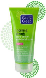 Clean & Clear Morning Energy Shine Control Daily Facial  Scrub