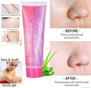 PERLENTE Face and Body Cleansing Gel  Scrub