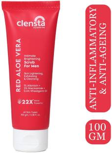 Clensta Intimate Scrub With 2% Niacinamide & 1% Allantoin For Men Scrub