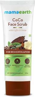 Mamaearth "CoCo Face Scrub with Coffee & Cocoa for Rich Exfoliation - 100g " Scrub
