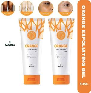 LORSHEL Orange Exfoliating Gel for Pores - Minimizes Pore Size Trending Scrub