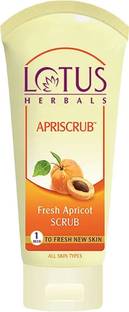 LOTUS HERBALS Apriscrub Fresh Apricot Scrub Glow Scrub