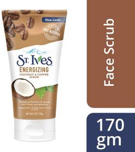 ST.IVES Energizing Coconut & Coffee Scrub 170 g ( MADE IN USA) Scrub