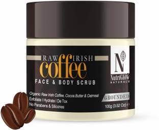NutriGlow NATURAL'S Coffee Face & Body  Scrub