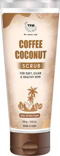 TNW - The Natural Wash Coffee Coconut Scrub| for Radiant & Healthy Skin Scrub