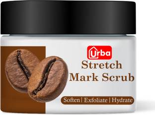 URBA Stretch mark exfoliating body scrub 100 gm| Gently Exfoliates Scrub