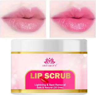 INTIMIFY Lip Scrub For Pigmentation, Ideal For Smokers & Dark Lips, For Women & Men Scrub