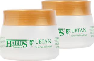 Habibs UBTAN Scrub Face Body Wash 100 G(Pack of 2) Scrub