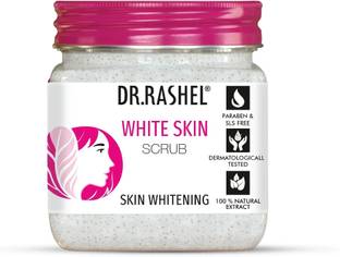 DR.RASHEL White Skin Scrub For Face & Body with Arbutin & Niacinamide | Radiance Care Scrub