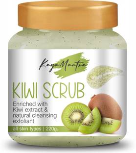 KayaMantra Kiwi Scrub Enriched with Kiwi Extract & Natural Cleansing Exfoliant Scrub