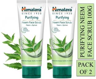 HIMALAYA Purifying Neem Face Scrub 100g (Pack of 2) Scrub