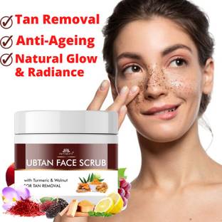 INTIMIFY Ubtan Face Glowing Scrub, Skin Brightening Scrub, Reduce Blackheads & Whiteheads Scrub