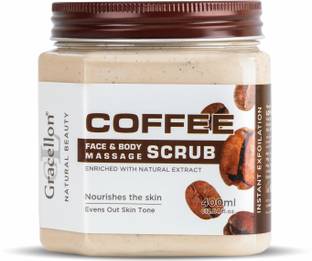 Gracellon Coffee Face and Body Massage  Scrub