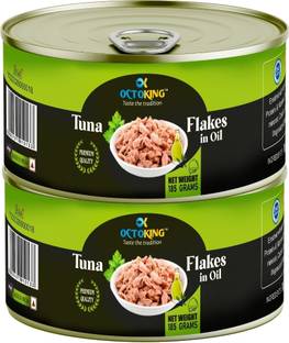 Octoking Tuna Flakes in Vegetables Oil Crumbs