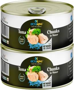 Octoking Canned Tuna Chunks in Water Sea Foods