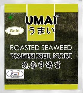 UMAI Gold Premium Nori Seaweed 10 Sheets Supreme