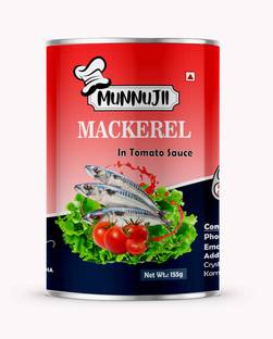 Munnujii Mackerel in Tomato Sauce 155g Fillets