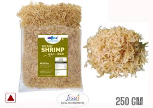 MM DRY FISH Dry Baby Shrimp - Sukhat - Sukha Jawla - Ready To Cook - 100% Natural Clean
