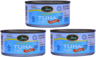 Jim's Skipjack Flakes in Water-Pack Of 3 Slices