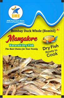 zmz Dry Fish Dry Bombay Duck, Bombil, bummalo, bombili, boomla, lote Whole