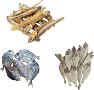 AL-HAQQ Anchovy|Nethili(50g) Dry Croaker|Panna(50g) Silver Belly|Mullan(50g) Whole