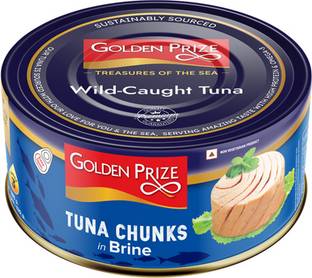 Golden Prize Tuna Chunk In Brine 185Gms Sea Foods