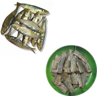 AL-HAQQ Chala | Mathi | Sardine (100g) and Valai | Dry Riboon Fish (100g) Clean
