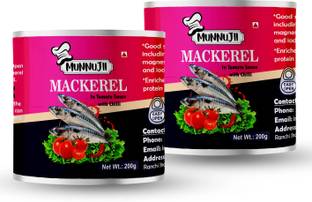 Munnujii Mackerel in Tomato sauce and chili 200 gram pack of 4 Fillets