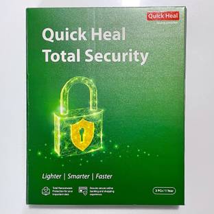 QUICK HEAL Total Security 3 User 1 Year
